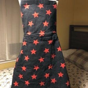 Denim star dress so cute